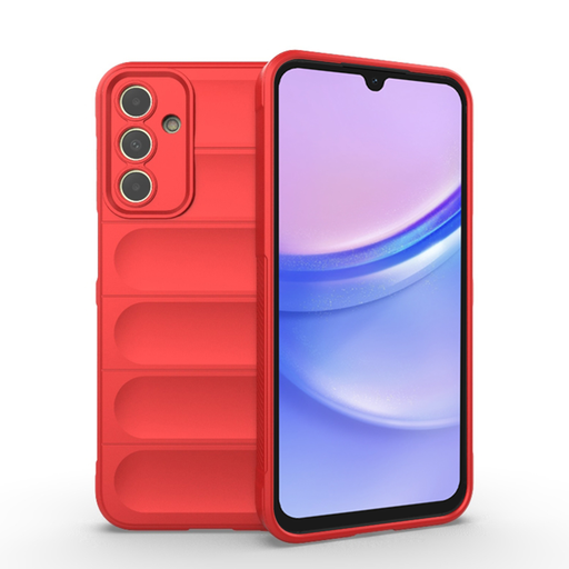Techsuit - Varázspajzs - Samsung Galaxy A15 4G / A15 5G - Piros tok Techsuit - Varázspajzs - Samsung Galaxy A15 4G / A15 5G - Piros tok