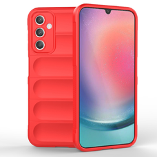  Techsuit - Varázs Pajzs - Samsung Galaxy A25 5G - Piros tok