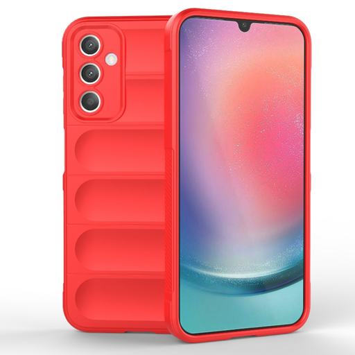 Techsuit - Varázs Pajzs - Samsung Galaxy A25 5G - Piros tok Techsuit - Varázs Pajzs - Samsung Galaxy A25 5G - Piros tok