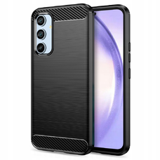  Techsuit - Carbon Szilikon - Samsung Galaxy A54 - Fekete tok