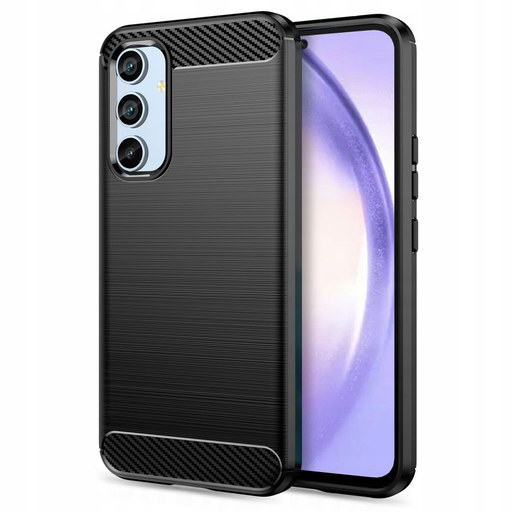 Techsuit - Carbon Szilikon - Samsung Galaxy A54 - Fekete tok Techsuit - Carbon Szilikon - Samsung Galaxy A54 - Fekete tok