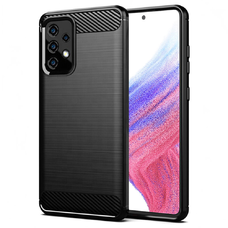  Techsuit - Karbon Szilikon - Samsung Galaxy A53 5G - Fekete tok