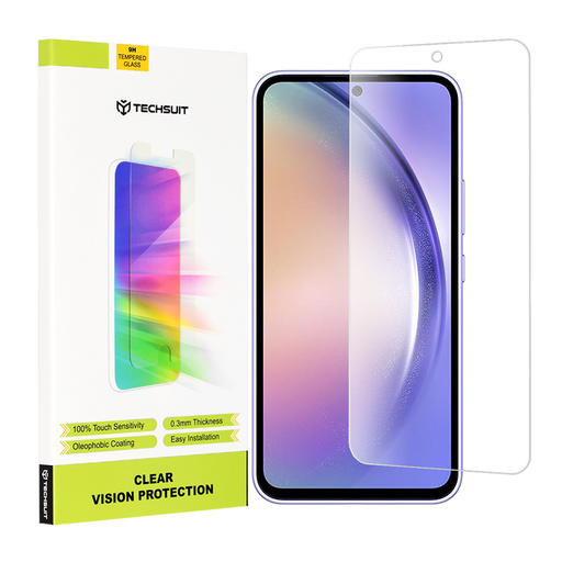Techsuit - Tiszta Látás Üveg - Samsung Galaxy A54 - Átlátszó üvegfólia Techsuit - Tiszta Látás Üveg - Samsung Galaxy A54 - Átlátszó üvegfólia
