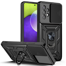  Techsuit - CamShield sorozat - Samsung Galaxy A52 4G / A52 5G / A52s 5G - Fekete tok