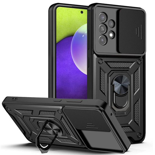 Techsuit - CamShield sorozat - Samsung Galaxy A52 4G / A52 5G / A52s 5G - Fekete tok Techsuit - CamShield sorozat - Samsung Galaxy A52 4G / A52 5G / A52s 5G - Fekete tok