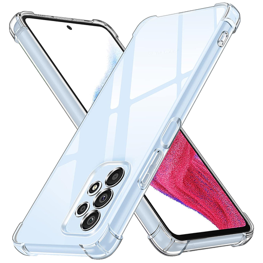 Techsuit - Ütésálló Átlátszó Szilikon Tok - Samsung Galaxy A53 5G - Átlátszó tok Techsuit - Ütésálló Átlátszó Szilikon Tok - Samsung Galaxy A53 5G - Átlátszó tok