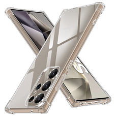  Techsuit - Ütésálló átlátszó szilikon tok - Samsung Galaxy S24 Ultra - Átlátszó