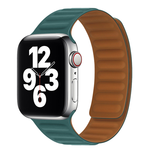  Techsuit - Óraszíj (W035) - Apple Watch 1/2/3/4/5/6/7/8/9/10/SE/SE 2/Ultra/Ultra 2 (42/44/45/46/49mm) - Türkiz