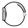  Techsuit - Óraszíj (W011) - Apple Watch 1/2/3/4/5/6/7/8/9/10/SE/SE 2/Ultra/Ultra 2 (42/44/45/46/49mm) - Fekete - 1. kép