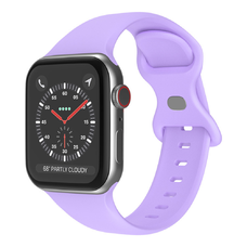  Techsuit - Óraszíj (W031) - Apple Watch 1/2/3/4/5/6/7/8/9/10/SE/SE 2/Ultra/Ultra 2 (42/44/45/46/49mm) - Lila