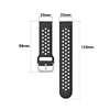  Techsuit - Óraszíj 20mm (W004) - Samsung Galaxy Watch 4/5/Active 2, Huawei Watch GT 3 (42mm)/GT 3 Pro (43mm) - Türkiz - 3. kép