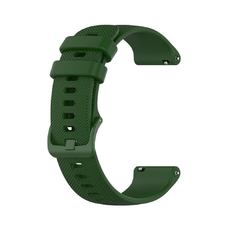  Techsuit - 20mm-es óraszíj (W006) - Samsung Galaxy Watch 4/5/Active 2, Huawei Watch GT 3 (42mm)/GT 3 Pro (43mm) - Zöld