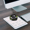  Techsuit - Óraszíj 20mm (W002) - Samsung Galaxy Watch 4/5/Active 2, Huawei Watch GT 3 (42mm)/GT 3 Pro (43mm) - Fekete - 4. kép