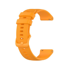  Techsuit - 20mm-es óraszíj (W006) - Samsung Galaxy Watch 4/5/Active 2, Huawei Watch GT 3 (42mm)/GT 3 Pro (43mm) - Narancssárga