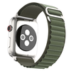  Techsuit - Óraszíj (W037) - Apple Watch 1/2/3/4/5/6/7/8/9/10/SE/SE 2 (38/40/41/42mm) - Katonai zöld - 0. kép