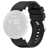  Techsuit - 20 mm-es óraszíj (W026) - Samsung Galaxy Watch 4/5/Active 2, Huawei Watch GT 3 (42mm)/GT 3 Pro (43mm) - Fekete - 0. kép