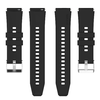  Techsuit - 20 mm-es óraszíj (W026) - Samsung Galaxy Watch 4/5/Active 2, Huawei Watch GT 3 (42mm)/GT 3 Pro (43mm) - Fekete - 3. kép