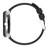  Techsuit - 20 mm-es óraszíj (W026) - Samsung Galaxy Watch 4/5/Active 2, Huawei Watch GT 3 (42mm)/GT 3 Pro (43mm) - Fekete - 4. kép
