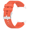  Techsuit - 20 mm-es óraszíj (W026) - Samsung Galaxy Watch 4/5/Active 2, Huawei Watch GT 3 (42 mm)/GT 3 Pro (43 mm) - Narancssárga - 1. kép
