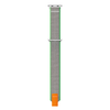  Techsuit - Óraszíj (W039) - Apple Watch 1/2/3/4/5/6/7/8/9/10/SE/SE 2 (38/40/41/42mm) - Zöld / Narancs - 2. kép