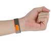  Techsuit - Óraszíj (W039) - Apple Watch 1/2/3/4/5/6/7/8/9/10/SE/SE 2 (38/40/41/42mm) - Zöld / Narancs - 3. kép