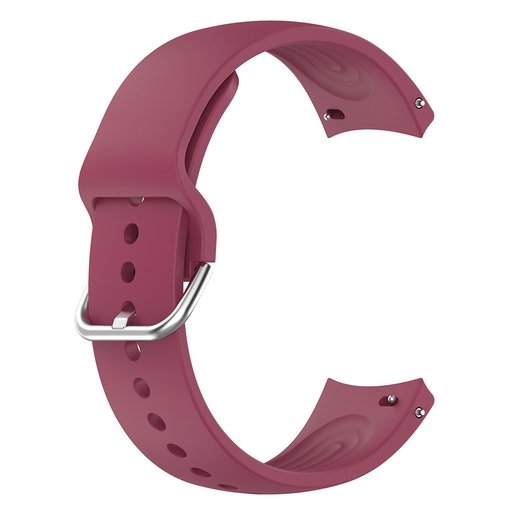  Techsuit - Óraszíj 22 mm (W003) - Huawei Watch GT 2 46 mm / GT 3 46 mm, Xiaomi Watch S1 Pro / Active - Borvörös