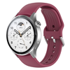  Techsuit - Óraszíj 22 mm (W003) - Huawei Watch GT 2 46 mm / GT 3 46 mm, Xiaomi Watch S1 Pro / Active - Borvörös - 1. kép