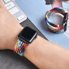  Techsuit - Óraszíj (W032) - Apple Watch 1/2/3/4/5/6/7/8/9/10/SE/SE 2 (38/40/41/42mm) - Szívverés Lila - 0. kép