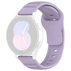  Techsuit - Óraszíj 20mm (W050) - Samsung Galaxy Watch 4/5/Active 2, Huawei Watch GT 3 (42mm)/GT 3 Pro (43mm) - Lila