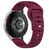  Techsuit - Óraszíj 20mm (W050) - Samsung Galaxy Watch 4/5/Active 2, Huawei Watch GT 3 (42mm)/GT 3 Pro (43mm) - Bordeaux - 1. kép