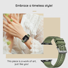  Techsuit - Óraszíj 32mm (W051) - Apple Watch 1/2/3/4/5/6/7/8/9/10/SE/SE 2 (38/40/41/42mm) - Fekete - 1. kép