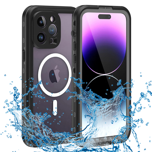 ShellBox - Vízálló IP68 Tok - iPhone 14 Pro Max - Fekete tok ShellBox - Vízálló IP68 Tok - iPhone 14 Pro Max - Fekete tok