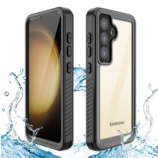 ShellBox - Vízálló IP68 Tok - Samsung Galaxy S24 Plus - Fekete tok ShellBox - Vízálló IP68 Tok - Samsung Galaxy S24 Plus - Fekete tok