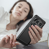  Techsuit - Karbonszálas szilikon - Xiaomi 14 Ultra - Fekete tok - 4. kép