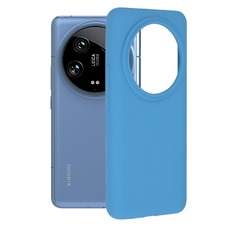  Techsuit - Soft Edge Szilikon - Xiaomi 14 Ultra - Farmerkék tok