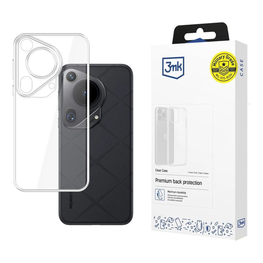 3mk Clear Case Huawei Pura 70 Ultra tok - átlátszó 3mk Clear Case Huawei Pura 70 Ultra tok - átlátszó