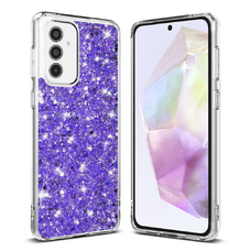  Techsuit - Csillogó Glitter - Samsung Galaxy A35 5G - Lila tok