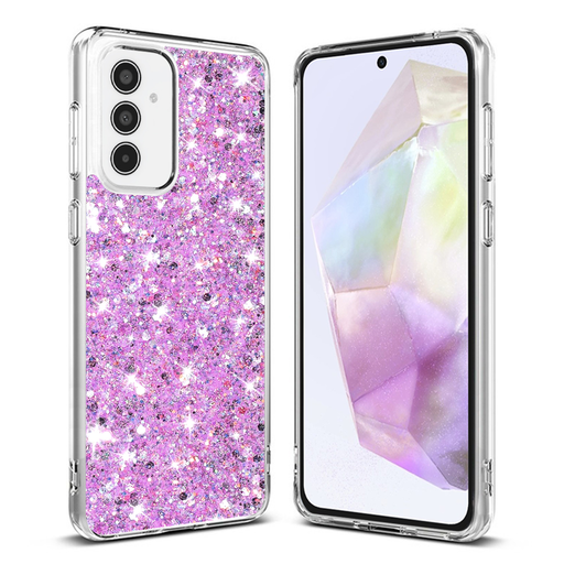 Techsuit - Csillogó Glitter - Samsung Galaxy A35 5G - Magenta tok Techsuit - Csillogó Glitter - Samsung Galaxy A35 5G - Magenta tok