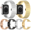  Techsuit - 32mm-es Óraszíj (W052) - Apple Watch 1/2/3/4/5/6/7/8/9/10/SE/SE 2 (38/40/41/42mm) - Fekete - 4. kép