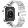  Techsuit - Óraszíj 32 mm (W052) - Apple Watch 1/2/3/4/5/6/7/8/9/10/SE/SE 2 (38/40/41/42 mm) - Ezüst - 0. kép