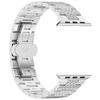  Techsuit - Óraszíj 32 mm (W052) - Apple Watch 1/2/3/4/5/6/7/8/9/10/SE/SE 2 (38/40/41/42 mm) - Ezüst - 1. kép