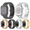  Techsuit - Óraszíj 32mm (W052) - Apple Watch 1/2/3/4/5/6/7/8/9/10/SE/SE 2 (38/40/41/42mm) - Arany - 3. kép