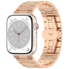  Techsuit - 35mm-es óraszíj (W052) - Apple Watch 1/2/3/4/5/6/7/8/9/10/SE/SE 2/Ultra/Ultra 2 (42/44/45/46/49mm) - Rózsaarany - 0. kép