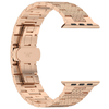  Techsuit - 35mm-es óraszíj (W052) - Apple Watch 1/2/3/4/5/6/7/8/9/10/SE/SE 2/Ultra/Ultra 2 (42/44/45/46/49mm) - Rózsaarany - 2. kép