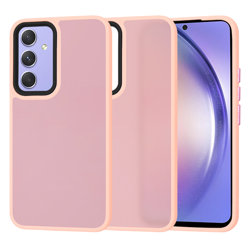 Techsuit - HaloFrost sorozat - Samsung Galaxy A54 - Rózsaszín tok Techsuit - HaloFrost sorozat - Samsung Galaxy A54 - Rózsaszín tok