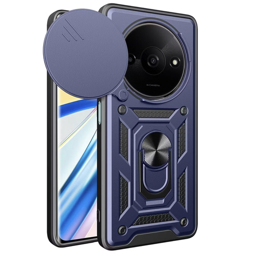 Techsuit - CamShield sorozat - Xiaomi Redmi A3 - Kék tok Techsuit - CamShield sorozat - Xiaomi Redmi A3 - Kék tok