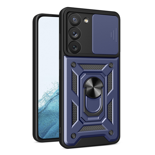 Techsuit - CamShield sorozat - Samsung Galaxy S23 - Kék tok Techsuit - CamShield sorozat - Samsung Galaxy S23 - Kék tok