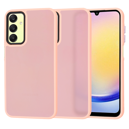 Techsuit - HaloFrost Sorozat - Samsung Galaxy A25 5G - Rózsaszín tok Techsuit - HaloFrost Sorozat - Samsung Galaxy A25 5G - Rózsaszín tok