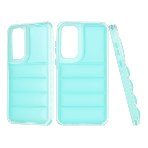 Techsuit - Hullám Pajzs - Samsung Galaxy A35 5G - Türkiz tok Techsuit - Hullám Pajzs - Samsung Galaxy A35 5G - Türkiz tok