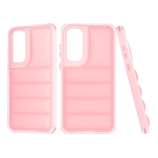 Techsuit - Hullámpajzs - Samsung Galaxy A55 5G - Rózsaszín tok Techsuit - Hullámpajzs - Samsung Galaxy A55 5G - Rózsaszín tok